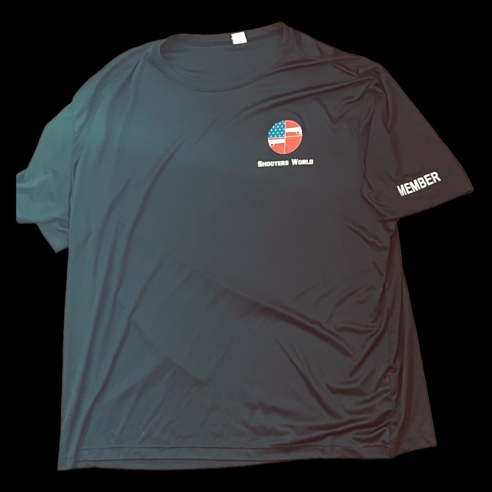 Shooters World Member T-Shirt Black Size 3XL.